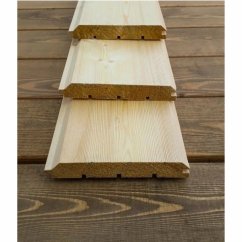 Имитация бруса (сорт АБ) сосна 16*135* длина от 2м до 6м  