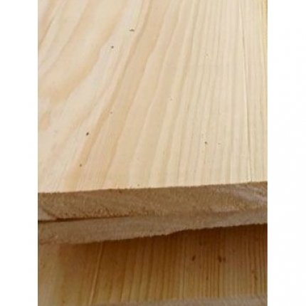 Доска необр. нешлиф. кедр Алтайский (с корой), 25х250-350х6000 мм