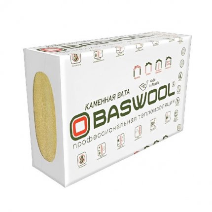 Плиты теплоизоляционные из минеральной (каменной) ваты BASWOOL Лайт 35(НГ) 1200*600*50
